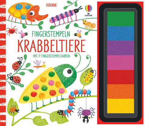 Fingerstempeln: Krabbeltiere - Fiona Watt