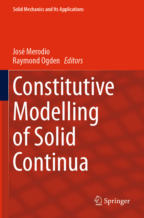 Constitutive Modelling of Solid Continua - 