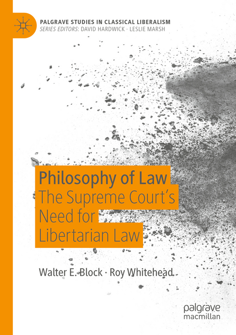 Philosophy of Law - Walter E. Block, Roy Whitehead