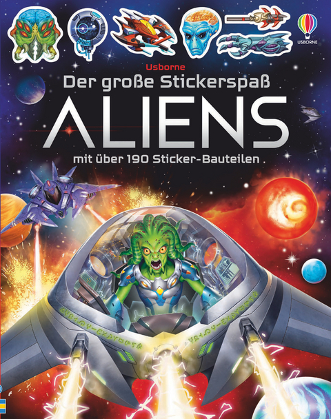 Der große Stickerspaß: Aliens - Simon Tudhope