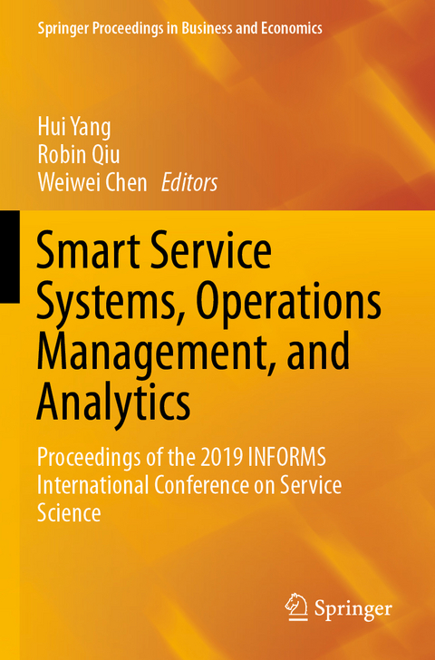 Smart Service Systems, Operations Management, and Analytics - 