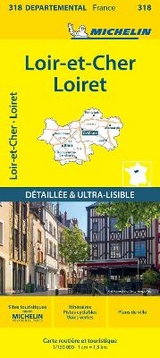 Loiret Loir-et-Cher - Michelin Local Map 318 - Michelin