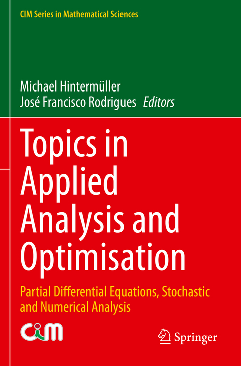 Topics in Applied Analysis and Optimisation - 