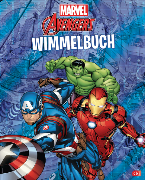 Marvel Avengers-Wimmelbuch - Derek Harmening