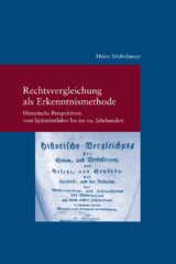 Rechtsvergleichung als Erkenntnismethode - Heinz Mohnhaupt