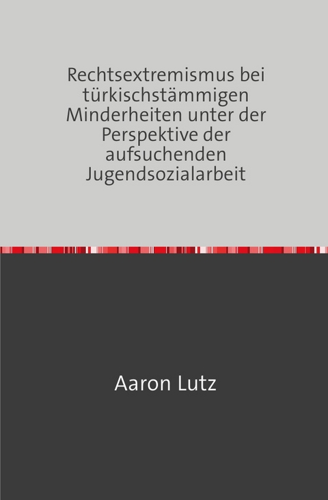 Rechtsextremismus bei türkischstämmigen Minderheiten unter der Perspektive der aufsuchenden Jugendsozialarbeit - Aaron Lutz