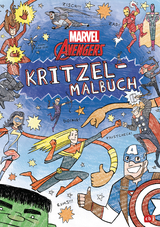 MARVEL Avengers Kritzel-Malbuch - Brandon T. Snider