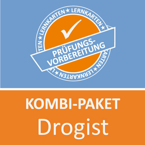 Kombi-Paket Drogist Lernkarten - Daniel Becker, Michaela Rung-Kraus