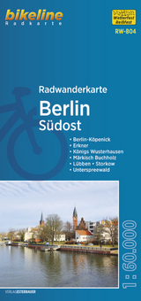 Radwanderkarte Berlin Südost RW-B04 - Esterbauer Verlag