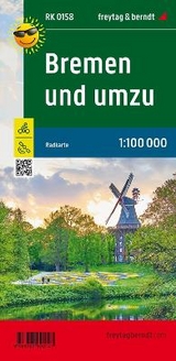 Bremen und umzu, Radkarte 1:100.000 - 