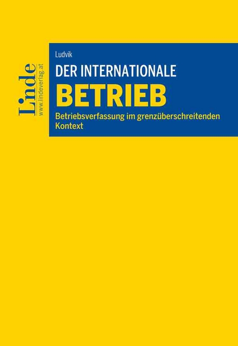 Der internationale Betrieb - Christoph Paul Ludvik