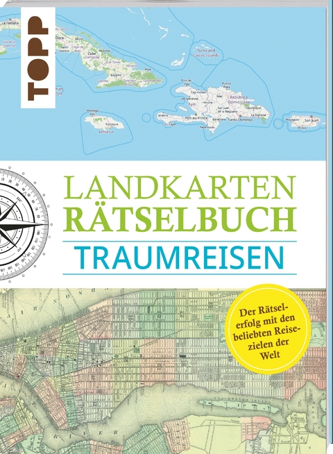 Landkarten Rätselbuch – Traumreisen - Norbert Pautner