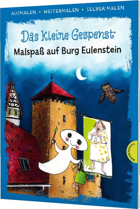 Das kleine Gespenst (Ausmalen, weitermalen, selber malen) - Otfried Preußler