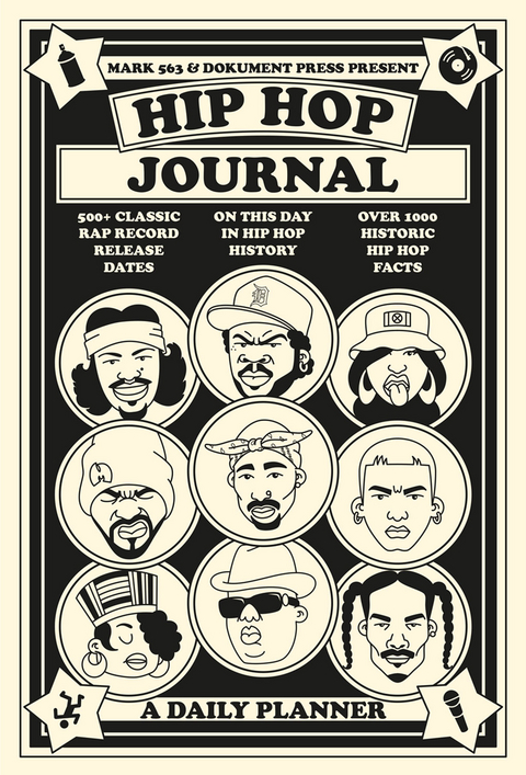 Hip Hop Journal: A Daily Planner - Mark 563, Bjorn Almqvist