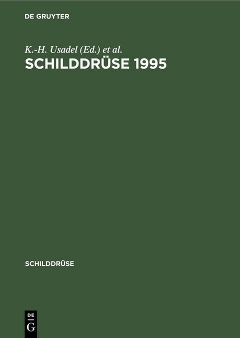 Schilddrüse 1995 - 