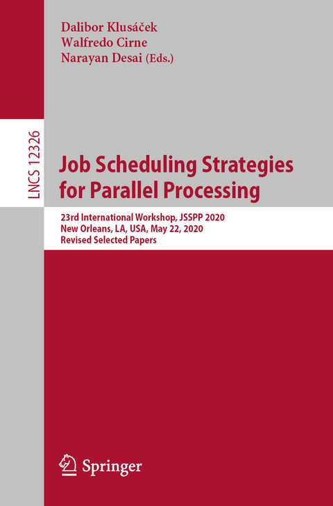Job Scheduling Strategies for Parallel Processing - 