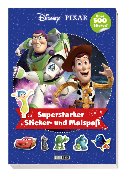 Disney PIXAR: Superstarker Sticker- und Malspaß -  Panini