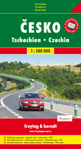 Tschechien (Autokarte 1:500.000, Softcover)