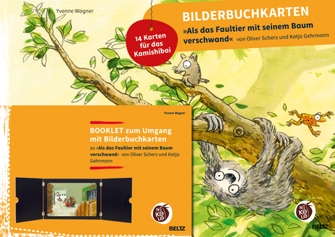 Bilderbuchkarten »Als das Faultier mit seinem Baum verschwand« von Oliver Scherz und Katja Gehrmann - Yvonne Wagner