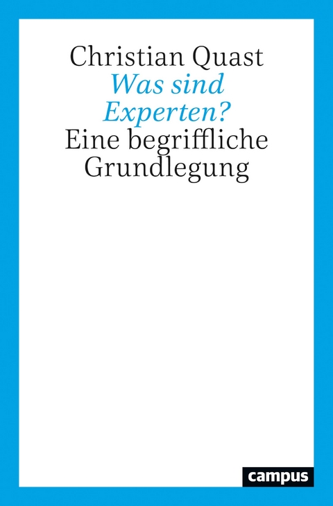 Was sind Experten? - Christian Quast