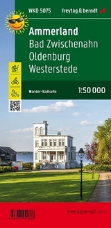 Ammerland, Bad Zwischenahn, Oldenburg, Westerstede, Wander + Radkarte 1:50.000 - 