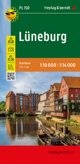 Lüneburg, Stadtplan 1:14.000, freytag & berndt - 