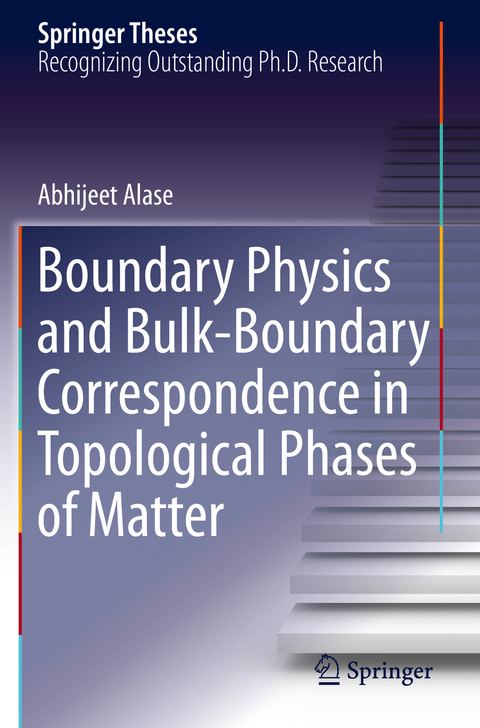 Boundary Physics and Bulk-Boundary Correspondence in Topological Phases of Matter - Abhijeet Alase