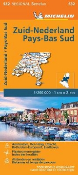 Netherlands South - Michelin Regional Map 532 - Michelin