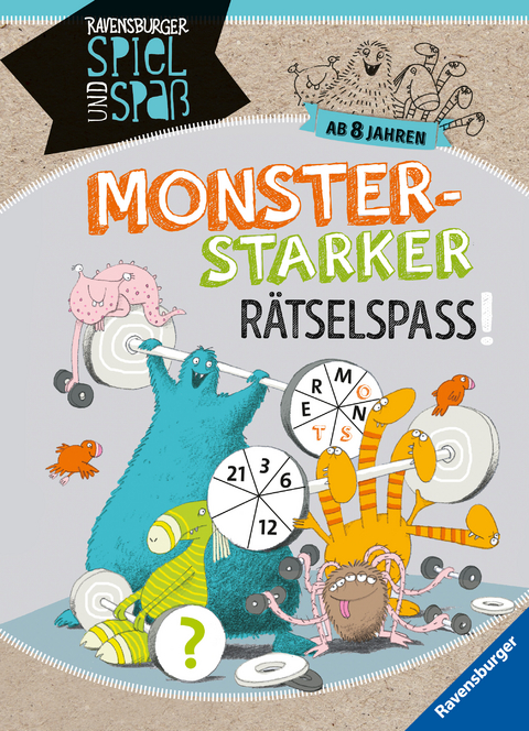 Monsterstarker Rätsel-Spaß ab 8 Jahren - Dominique Conte