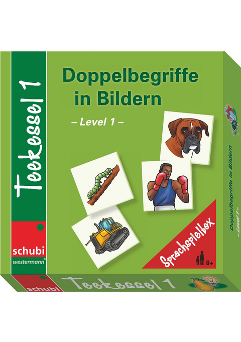 Teekessel 1 - Doppelbegriffe in Bildern - Level 1