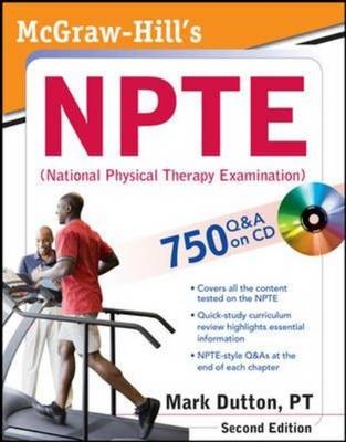 McGraw-Hills NPTE National Physical Therapy Exam, Second Edition -  Mark Dutton