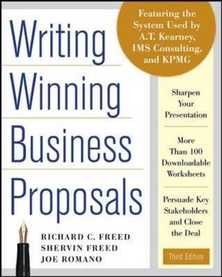 Writing Winning Business Proposals, Third Edition -  Richard C. Freed,  Shervin Freed,  Joe Romano