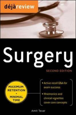 Deja Review Surgery, 2nd Edition -  Amit D. Tevar
