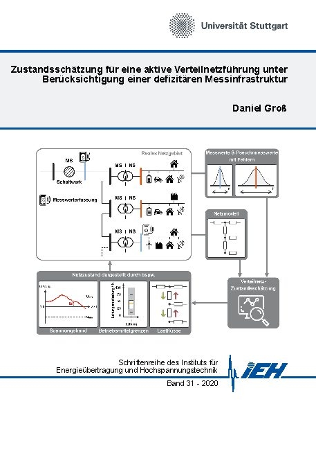 Zustandsschätzung für eine aktive Verteilnetzführung unter Berücksichtigung einer defizitären Messinfrastruktur - Daniel Groß