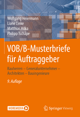 VOB/B-Musterbriefe für Auftraggeber - Wolfgang Heiermann, Liane Linke, Matthias Hilka, Philipp Tschäpe