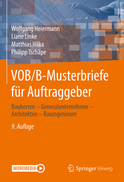 VOB/B-Musterbriefe für Auftraggeber - Wolfgang Heiermann, Liane Linke, Matthias Hilka, Philipp Tschäpe