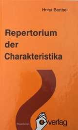 Repertorium der Charakteristika - Barthel, Horst
