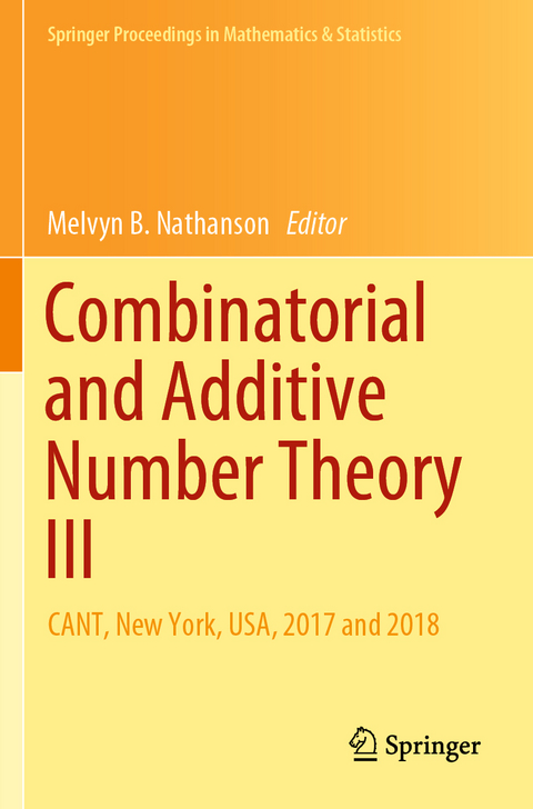 Combinatorial and Additive Number Theory III - 