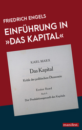 Einführung in "Das Kapital" - Friedrich Engels