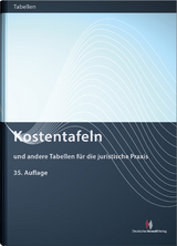 Kostentafeln - 