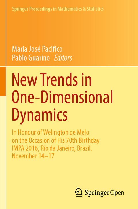 New Trends in One-Dimensional Dynamics - 