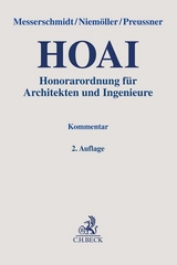 Honorarordnung für Architekten und Ingenieure - Messerschmidt, Burkhard; Niemöller, Christian; Preussner, Mathias