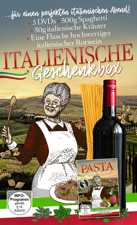 Italienische Geschenkbox, 3 DVD