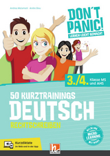 DON'T PANIC! Lernen leicht gemacht, 50 Kurztrainings Deutsch - Andrea Motamedi, Andre Blau