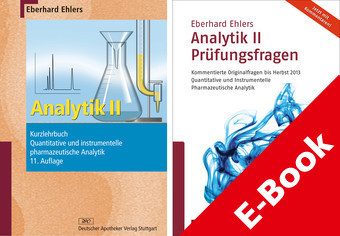 Analytik II - Kurzlehrbuch und Prüfungsfragen -  Eberhard Ehlers