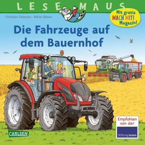 LESEMAUS 187: Die Fahrzeuge auf dem Bauernhof - Christian Tielmann