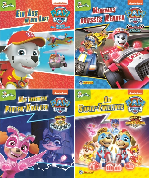 Nelson Mini-Bücher: PAW Patrol 13-16 (Einzel/WWS)