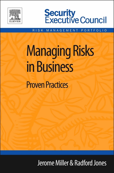 Managing Risks in Business -  Radford Jones,  Jerome Miller