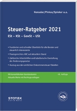 Steuer-Ratgeber 2021 - Henseler, Frank; Pinkos, Erich; Püschner, Wolfgang