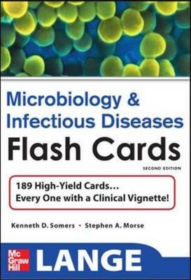 Lange Microbiology and Infectious Diseases Flash Cards, Second Edition -  Stephen A. Morse,  Kenneth D. Somers